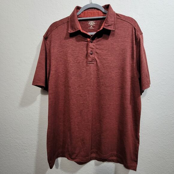 GH Bass Co Polo Mens M Shirt Short Sleeve Business Casual Golf Light - Picture 2 of 5